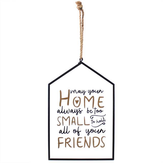 May your home always be too small