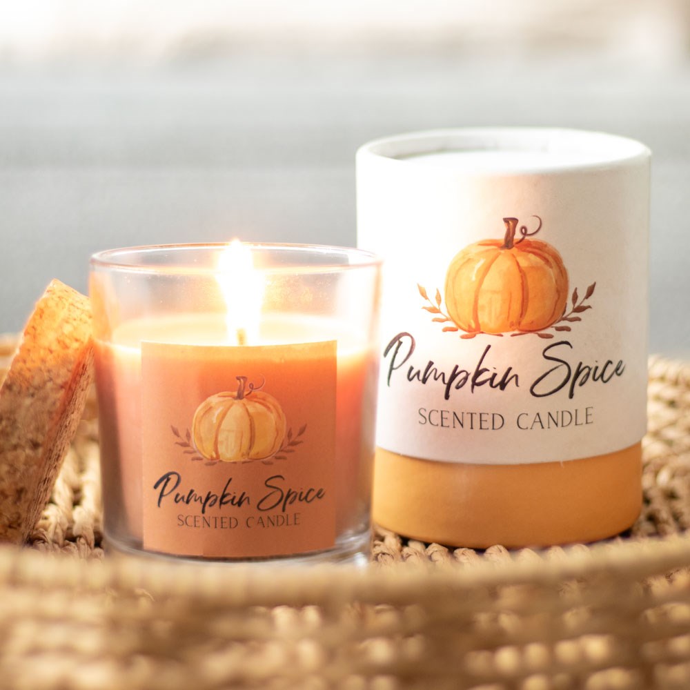 PUMPKIN SPICE AUTUMN CANDLE