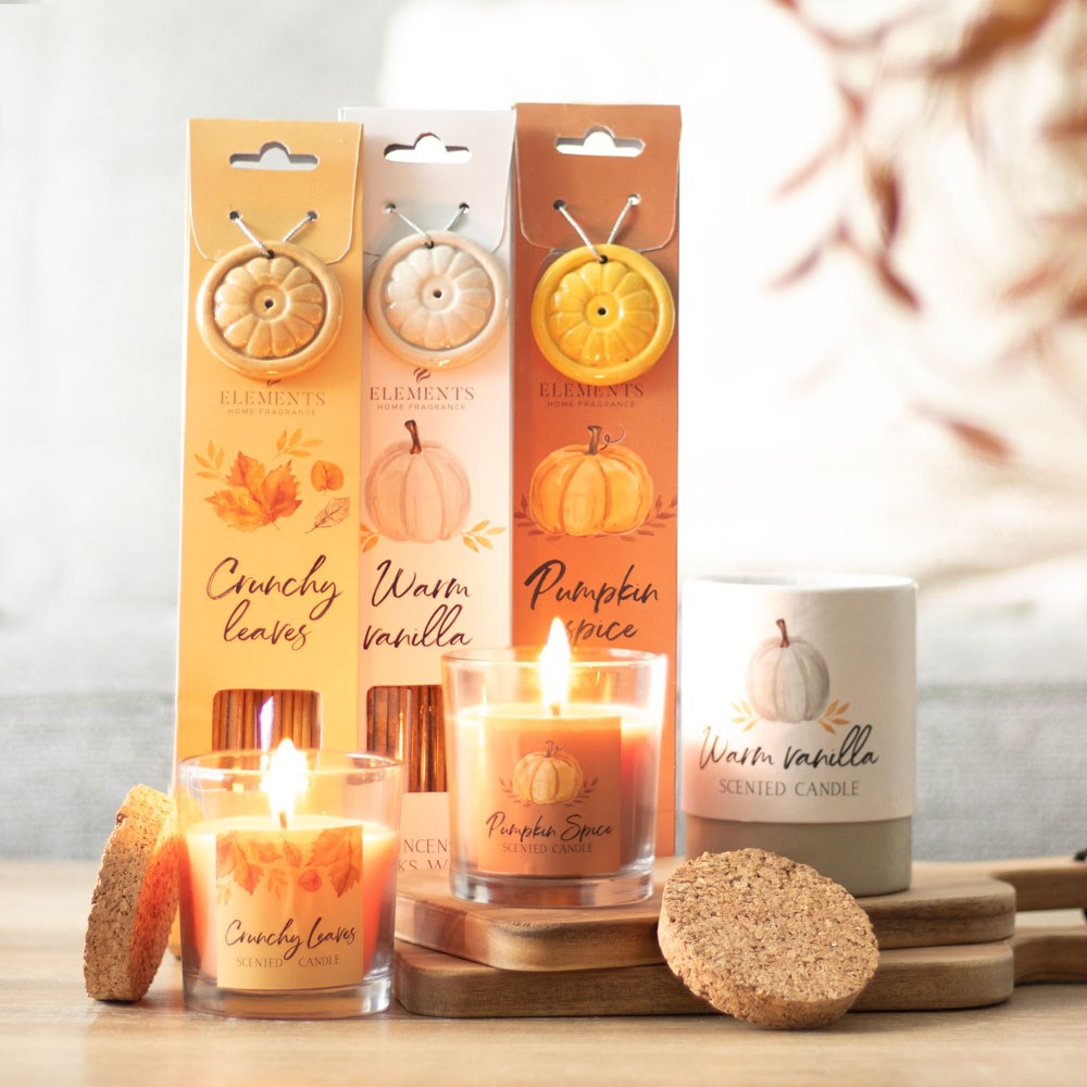 PUMPKIN SPICE AUTUMN CANDLE