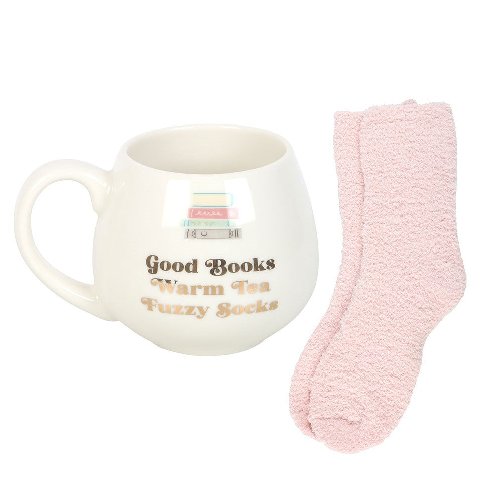 GOOD BOOKS MUG AND SOCKS SET