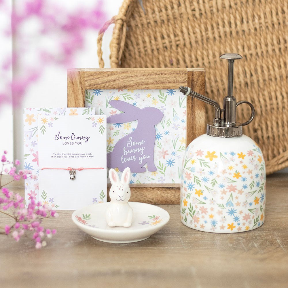 SPRING FLORAL PRINT CERAMIC PLANT MISTER