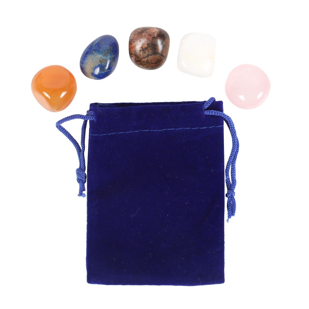 TAURUS CRYSTAL TUMBLESTONE SET