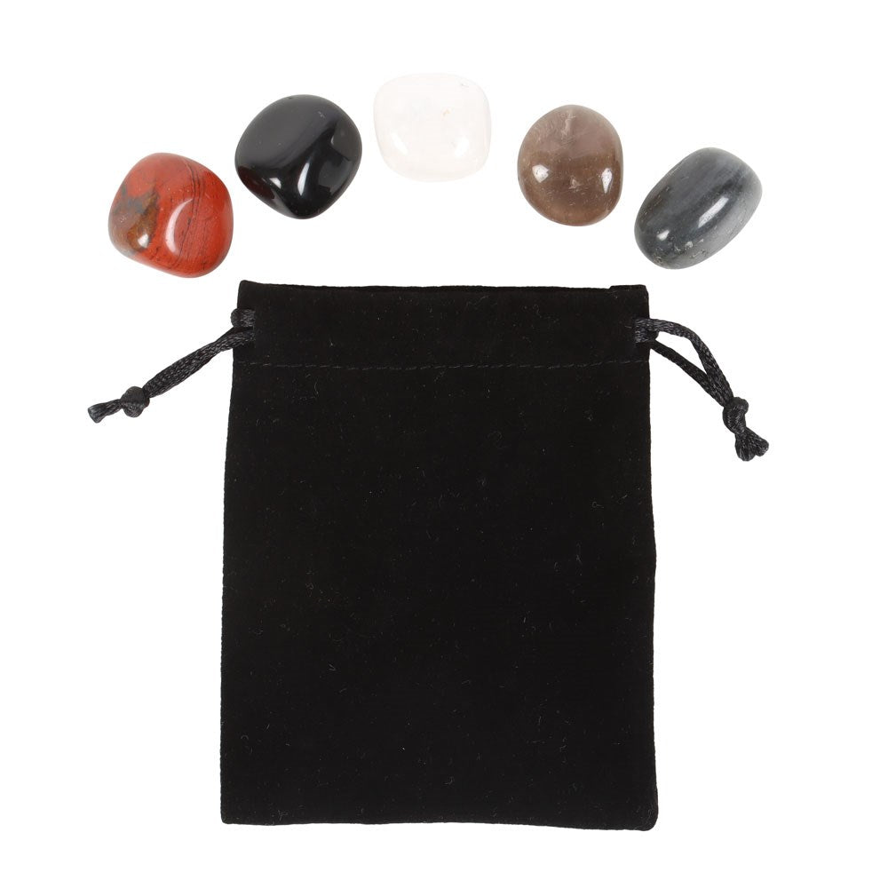 SCORPIO CRYSTAL TUMBLESTONE SET