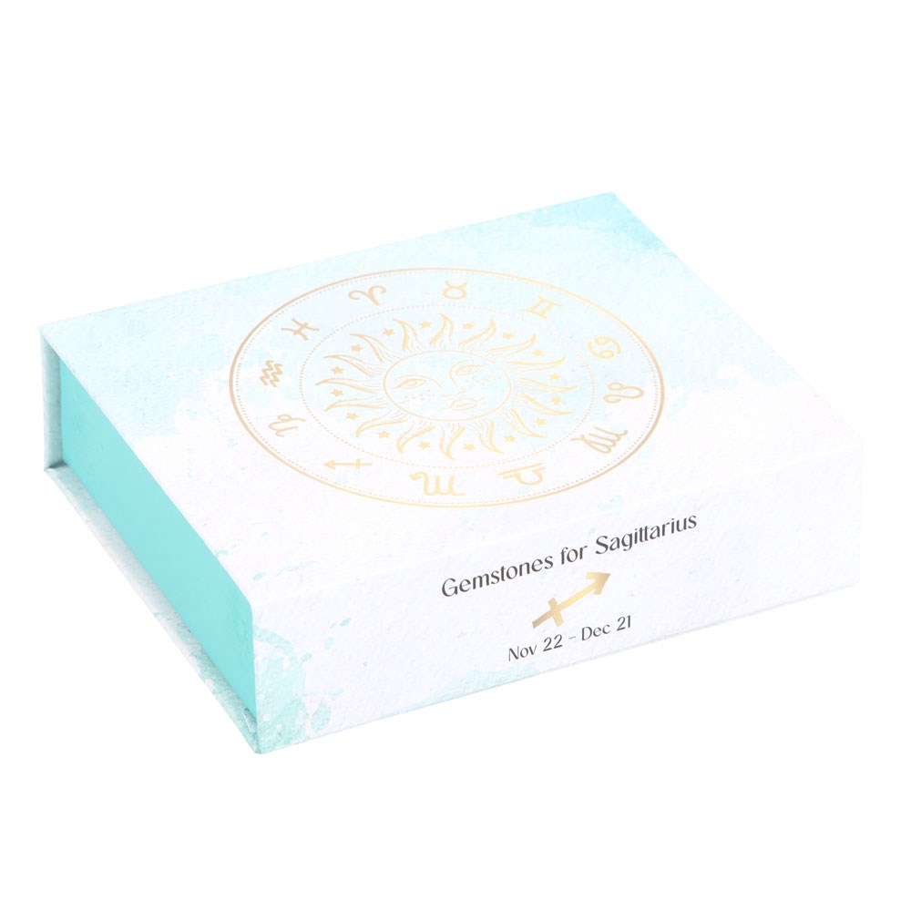SAGITTARIUS CRYSTAL TUMBLESTONE SET