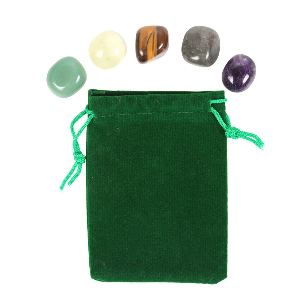 LIBRA CRYSTAL TUMBLESTONE SET