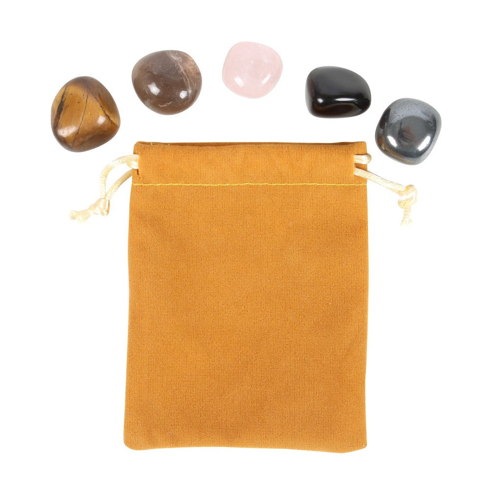 CAPRICORN CRYSTAL TUMBLESTONE SET