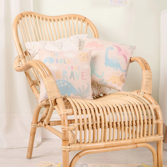 PETIT CHERI DINOSAUR CUSHION - NAMES