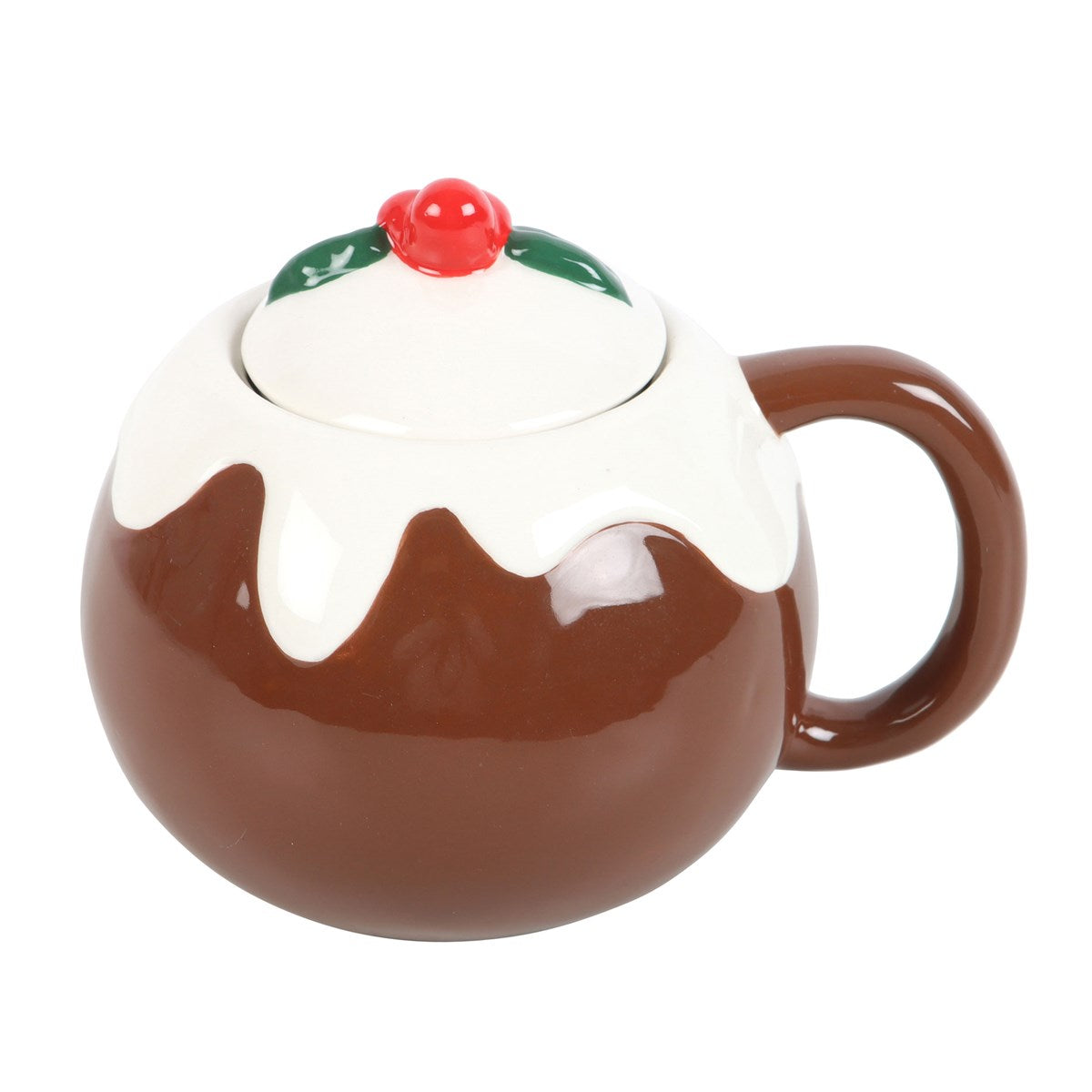 CHRISTMAS PUDDING SHAPED MUG