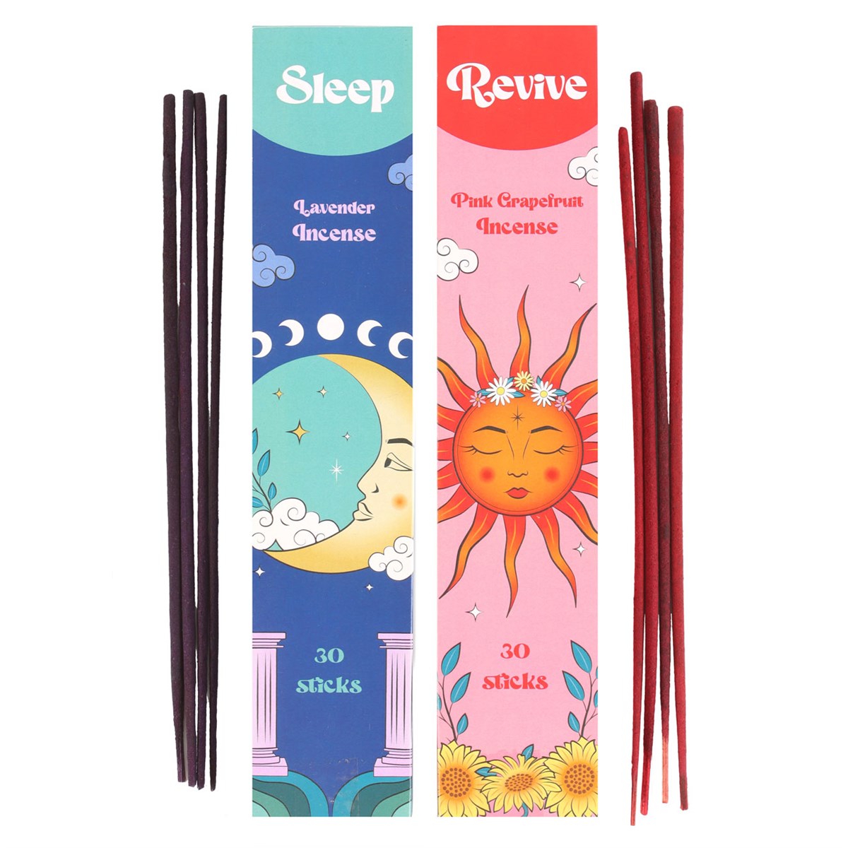 SET OF 2 SLEEP & REVIVE INCENSE STICK SETS
