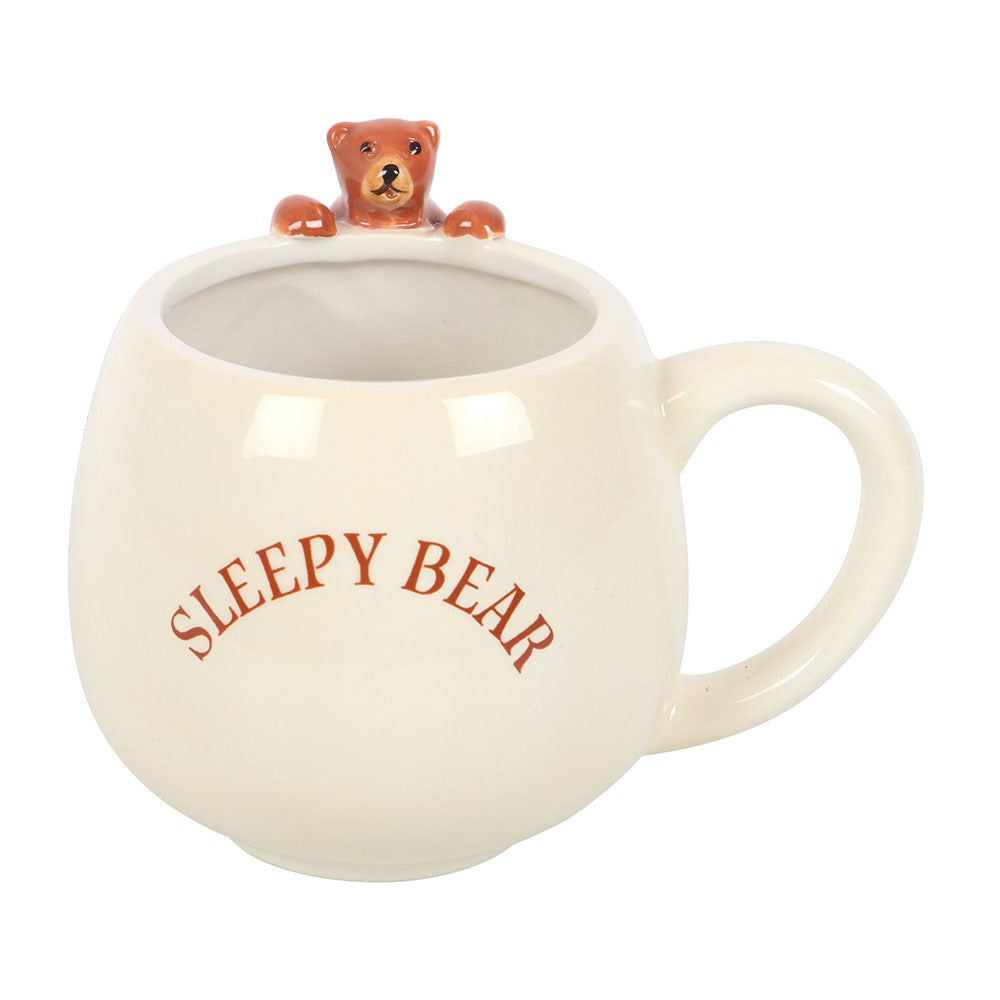SLEEPY BEAR ROUNDED MUG