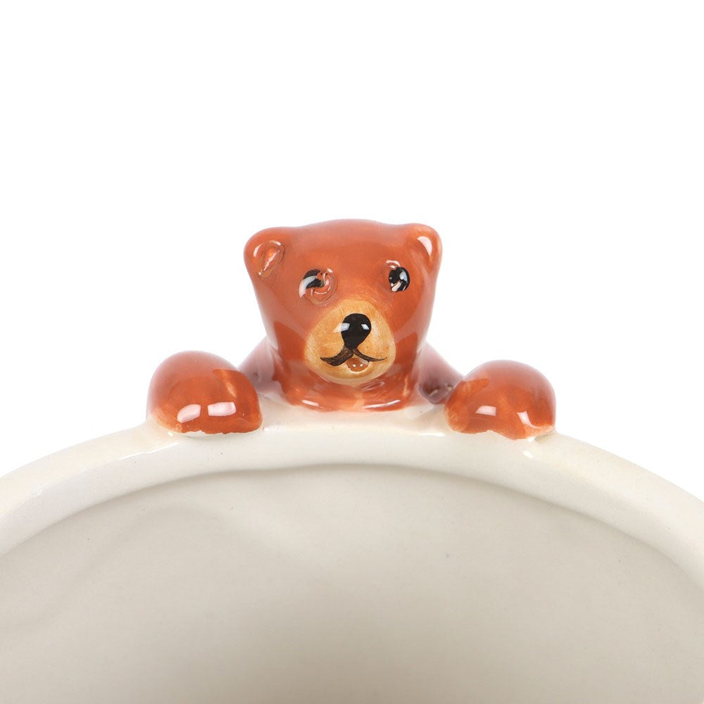 SLEEPY BEAR ROUNDED MUG
