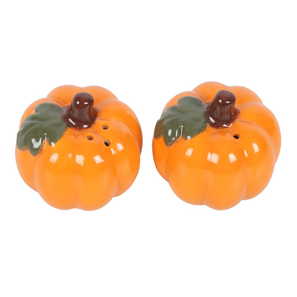 PUMPKIN SALT AND PEPPER SHAKERS