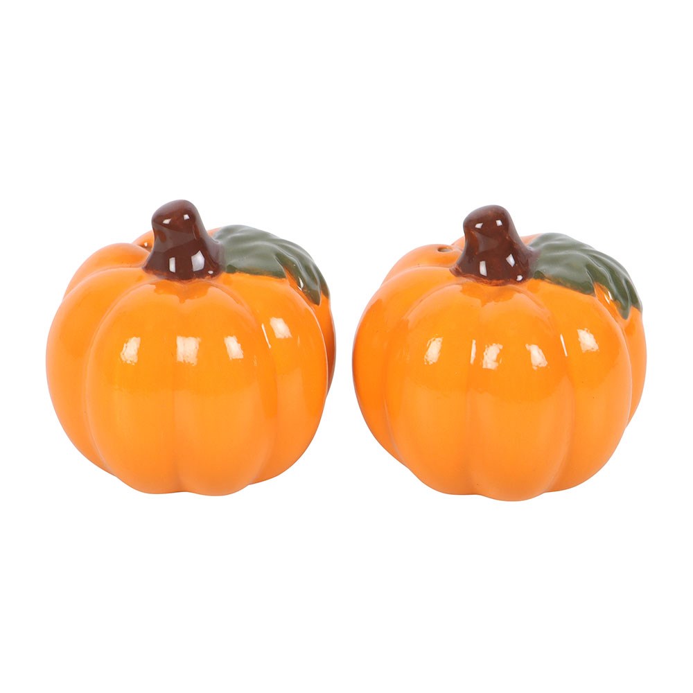 PUMPKIN SALT AND PEPPER SHAKERS
