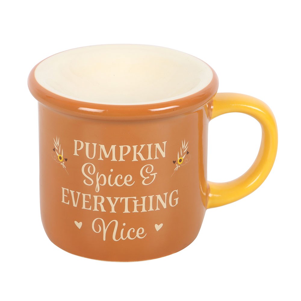 PUMPKIN SPICE MUG OIL BURNER AND WAX WARMER
