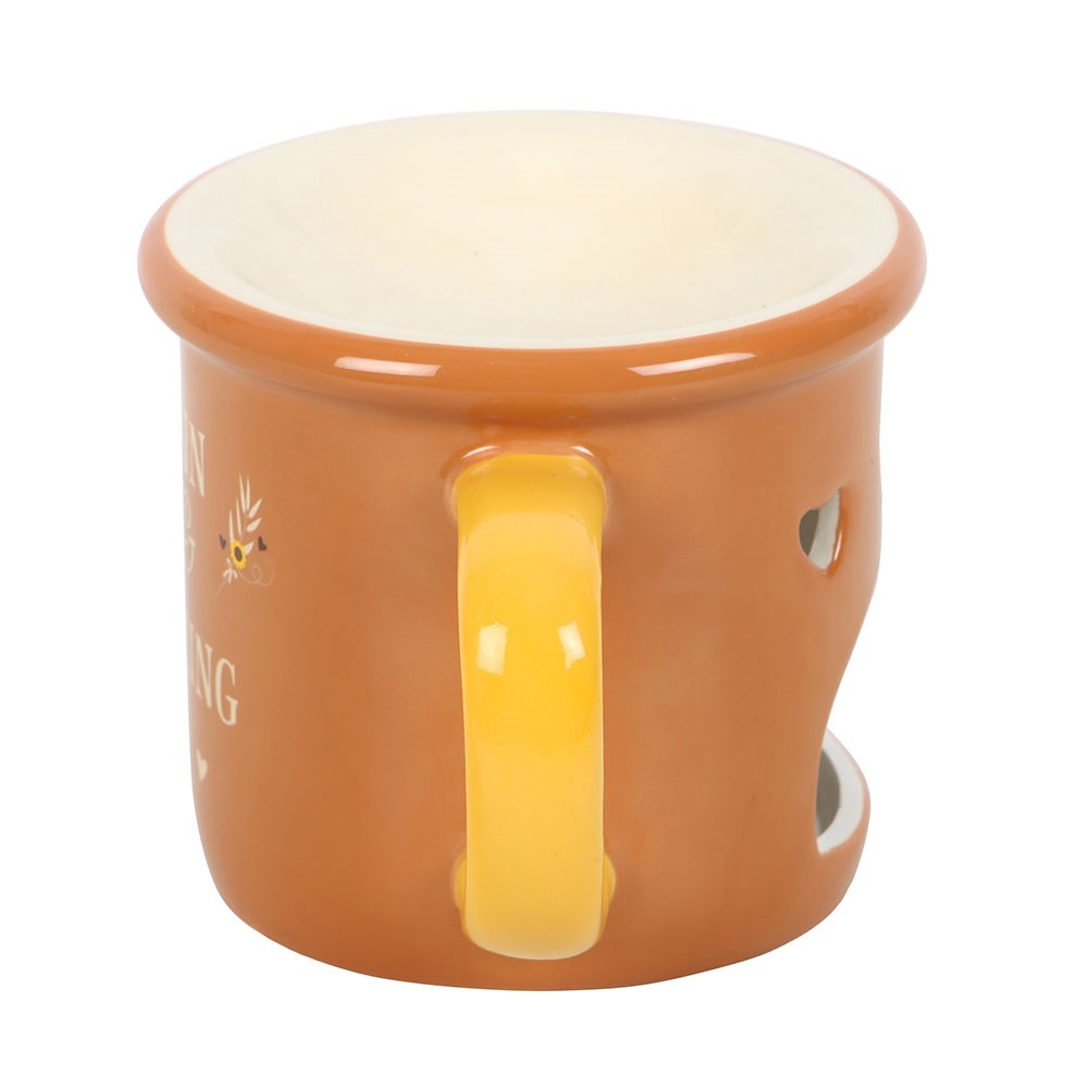 PUMPKIN SPICE MUG OIL BURNER AND WAX WARMER