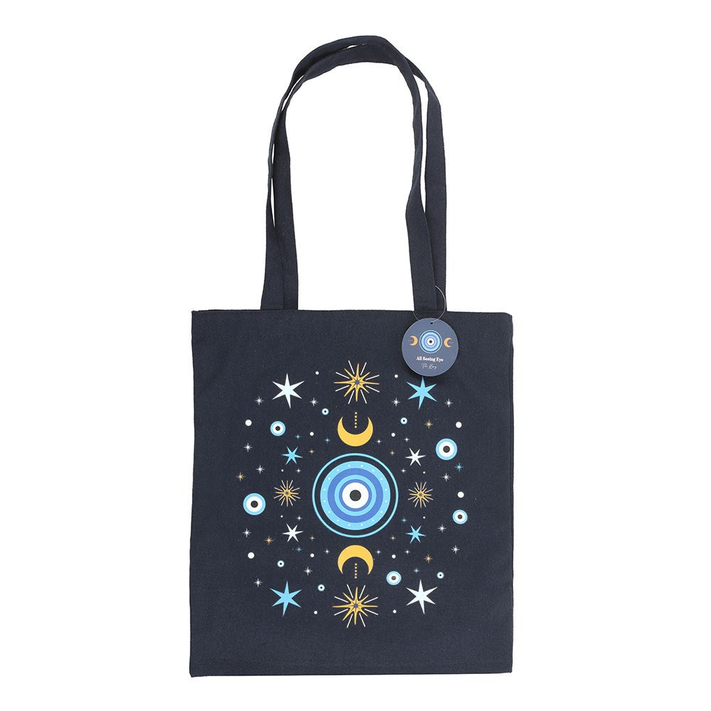 ALL SEEING EYE POLYCOTTON TOTE BAG