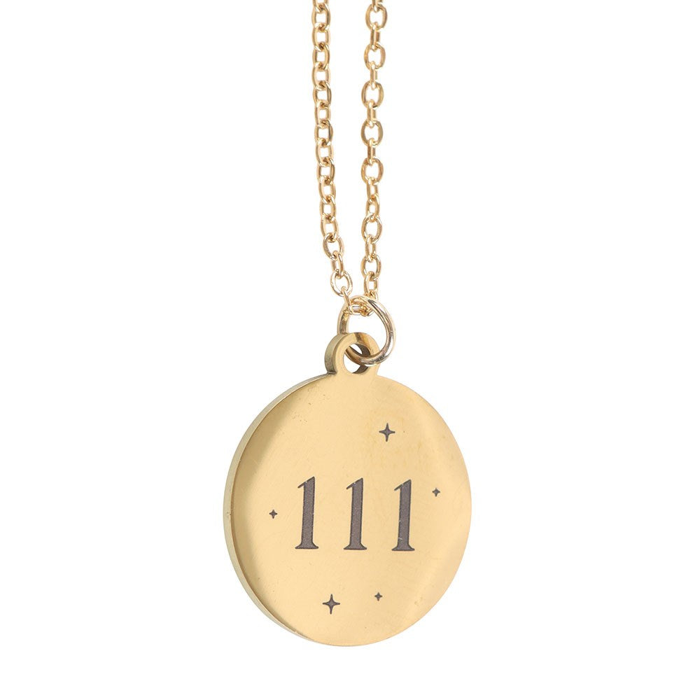 111 ANGEL NUMBER INTUITION NECKLACE