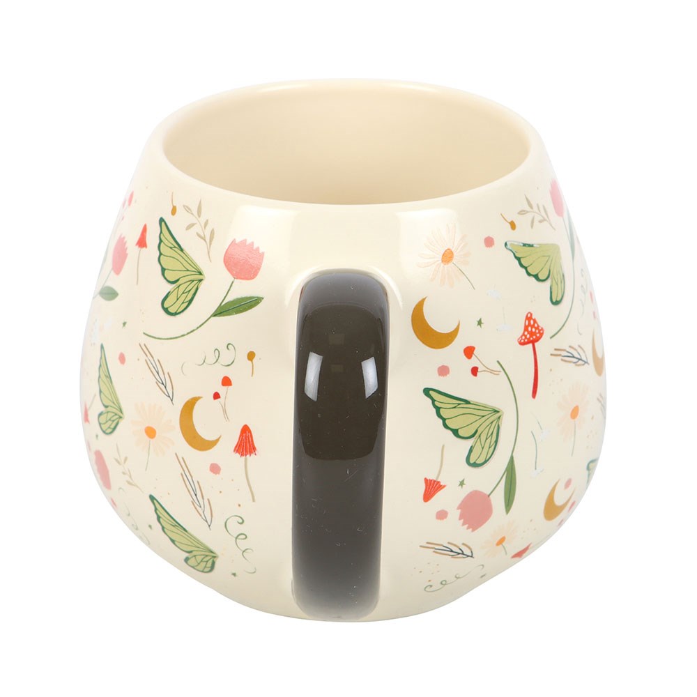 FAIRY FOLKLORE PRINT ROUNDED MUG