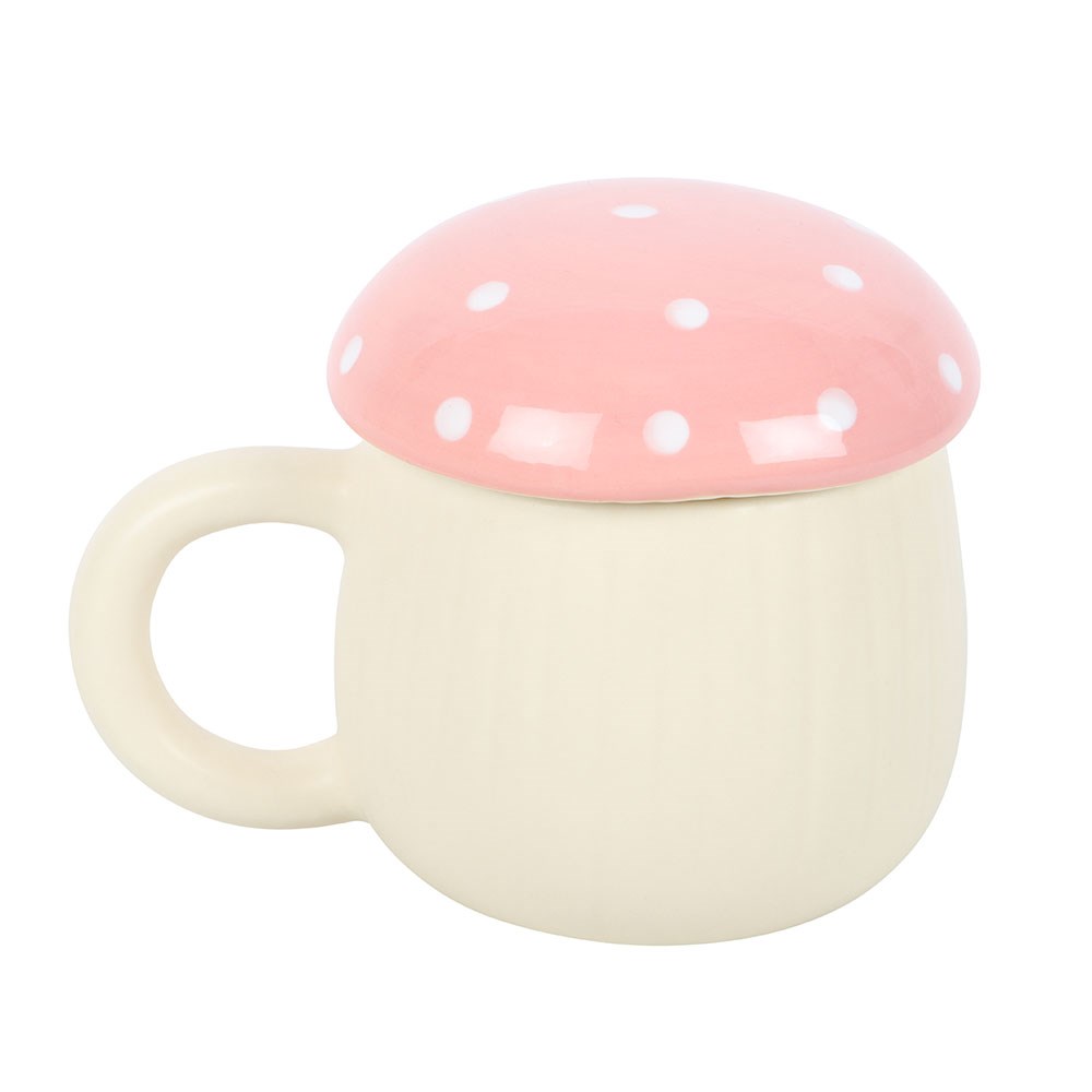 PINK MUSHROOM MUG