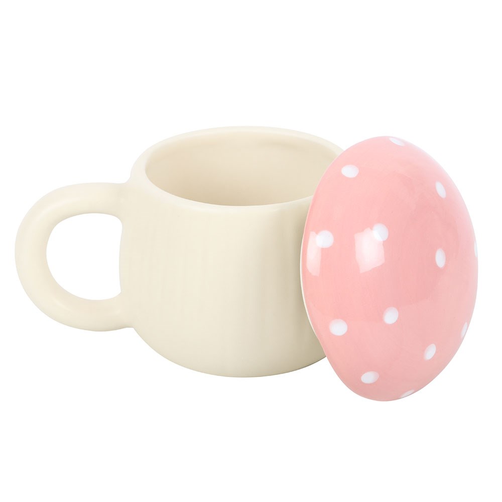PINK MUSHROOM MUG