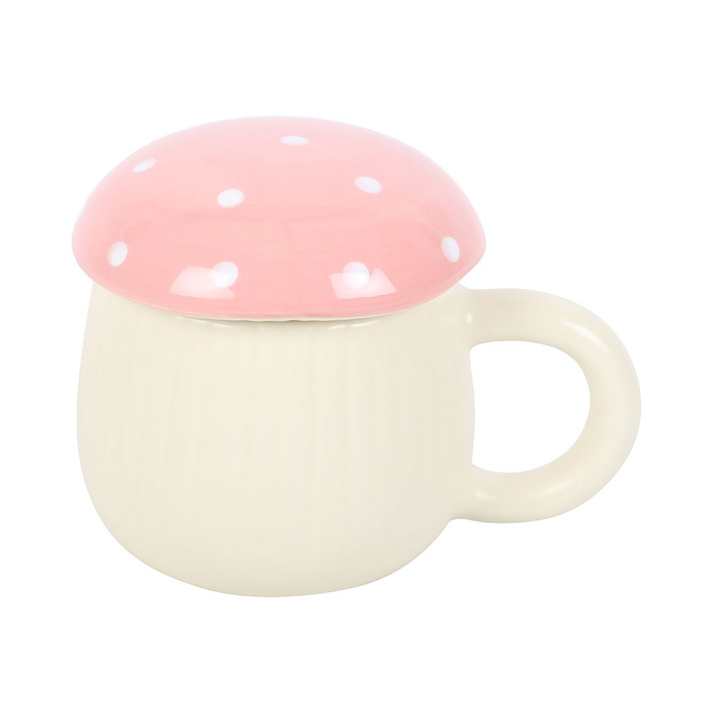 PINK MUSHROOM MUG