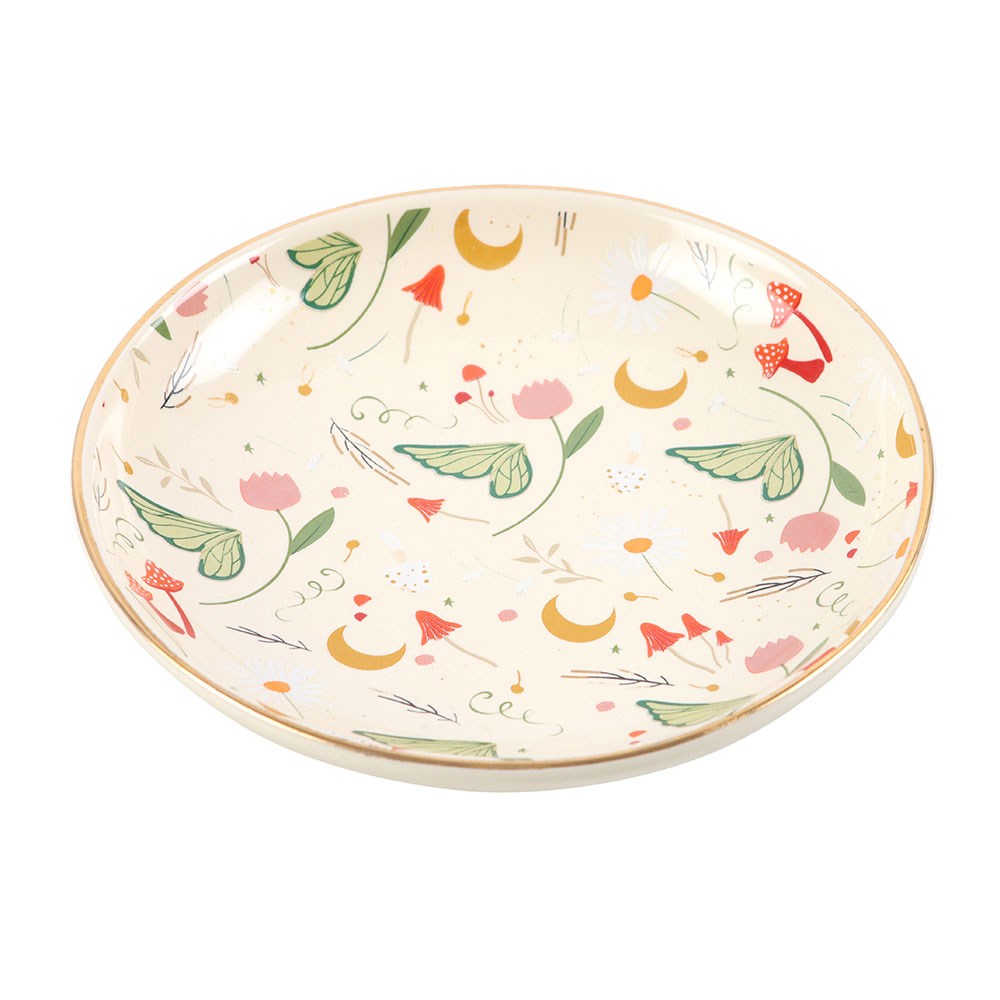 FAIRY FOLKLORE PRINT TRINKET DISH