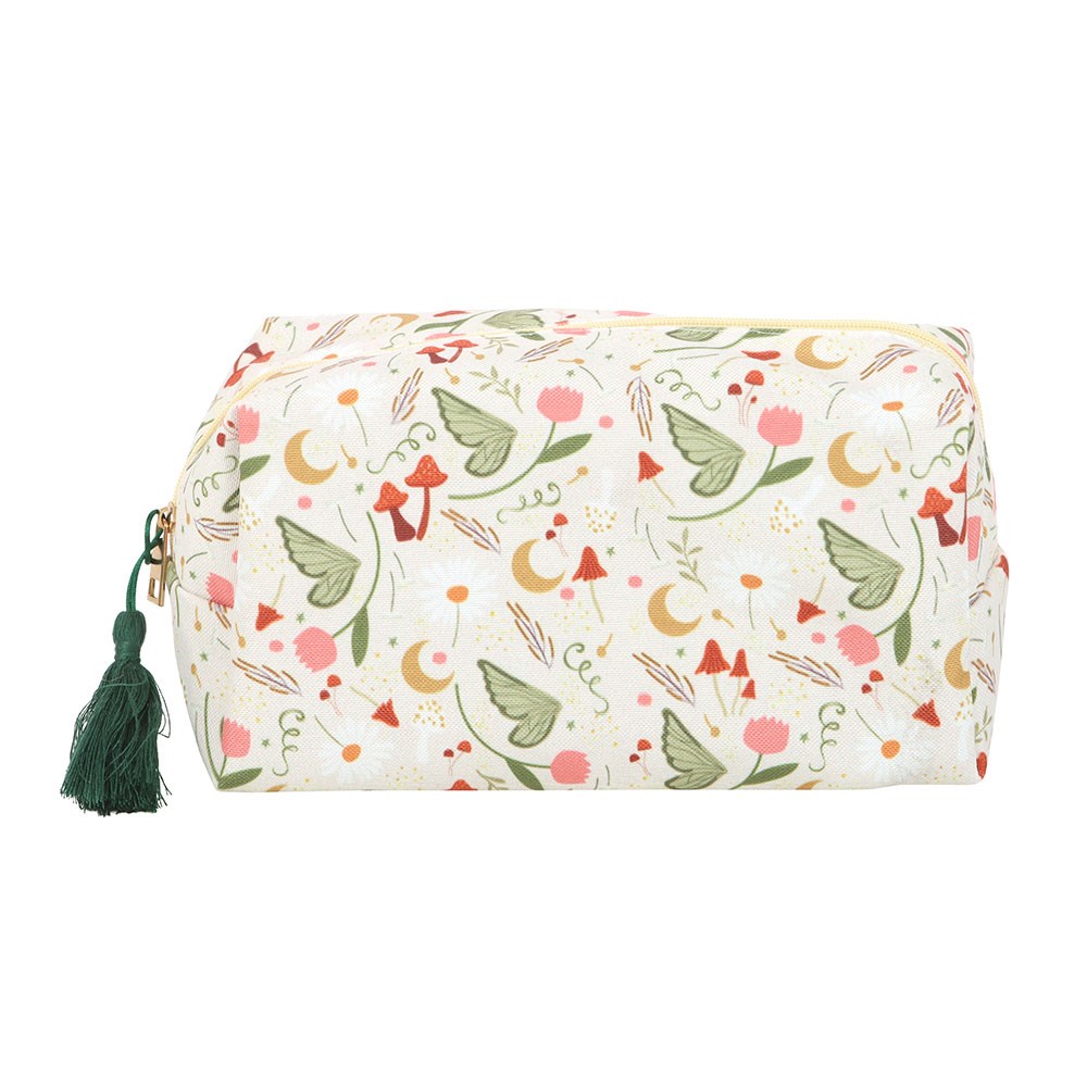 FAIRY FOLKLORE PRINT MAKEUP BAG