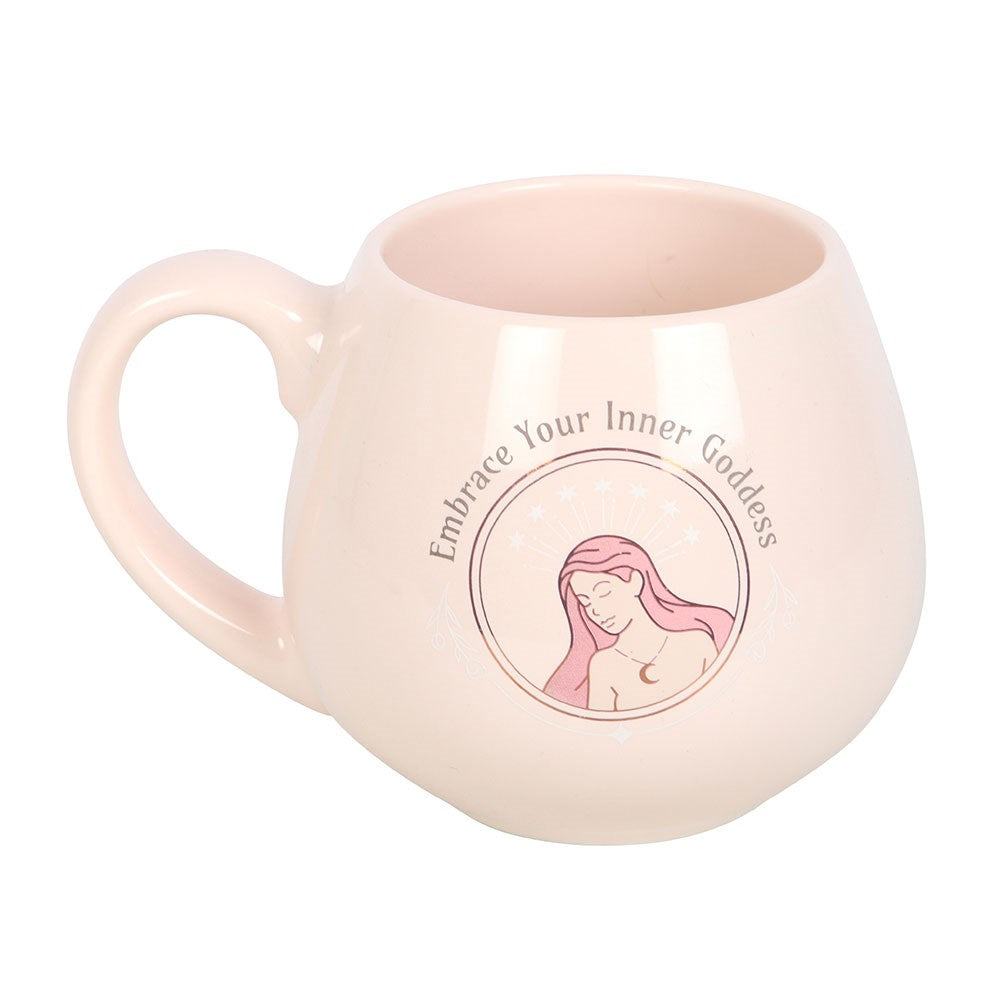 EMBRACE YOUR INNER GODDESS ROUNDED MUG