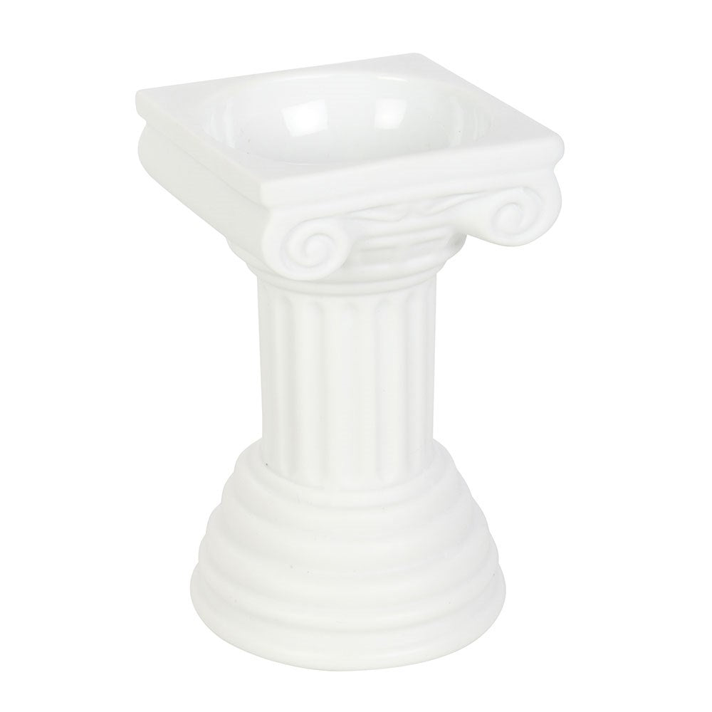 GREEK COLUMN OIL BURNER AND WAX WARMER