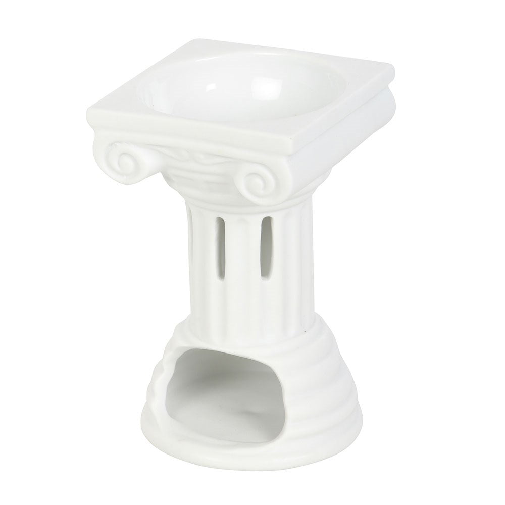 GREEK COLUMN OIL BURNER AND WAX WARMER