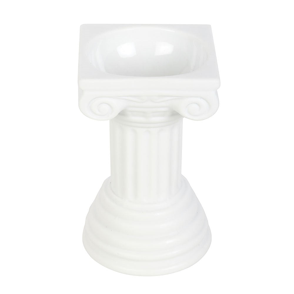 GREEK COLUMN OIL BURNER AND WAX WARMER