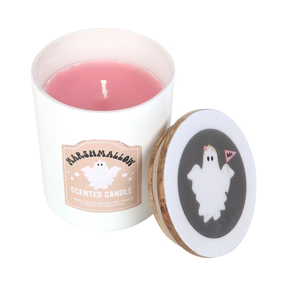 GHOST TOASTED MARSHMALLOW CANDLE