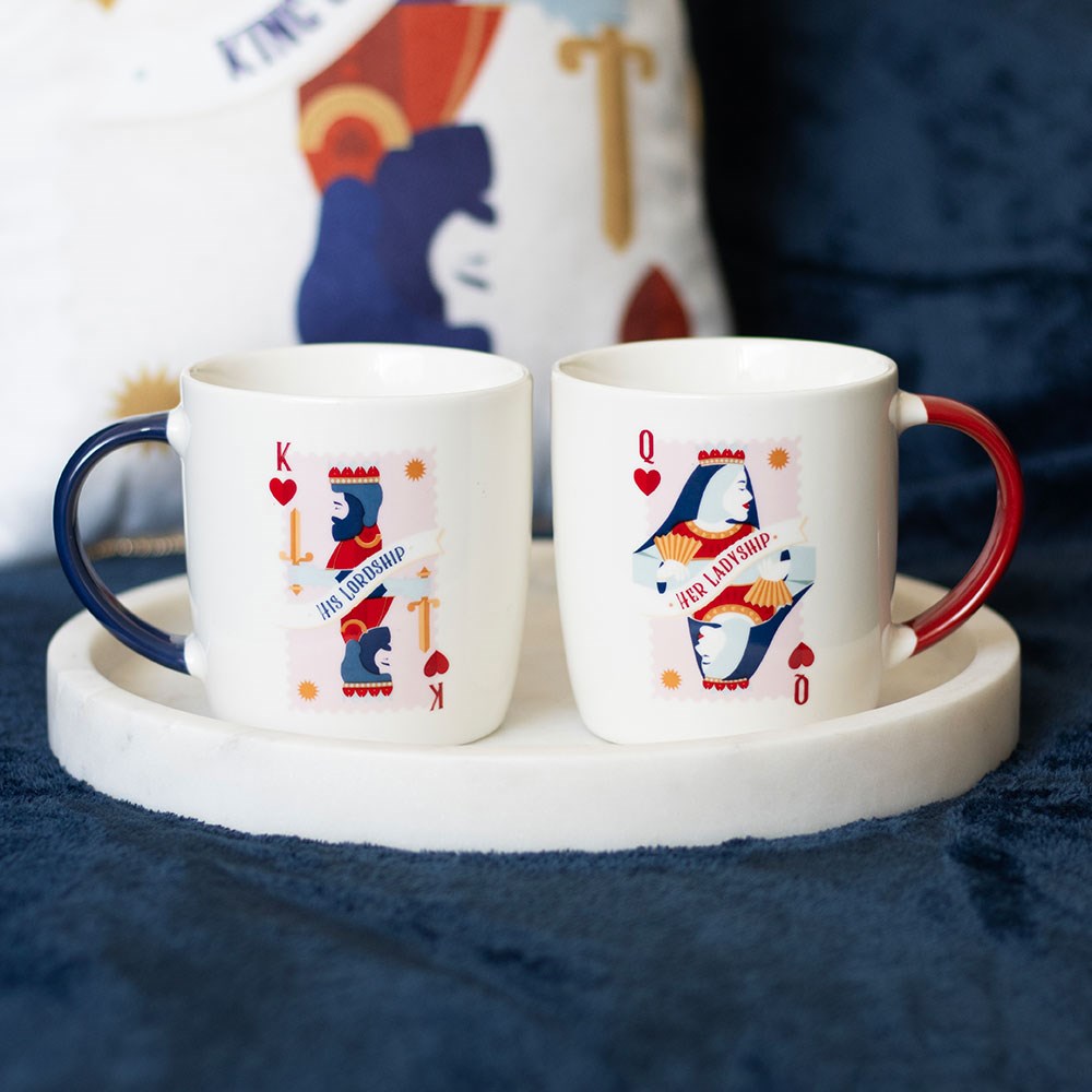 HER LADYSHIP & HIS LORDSHIP COUPLES MUG SET