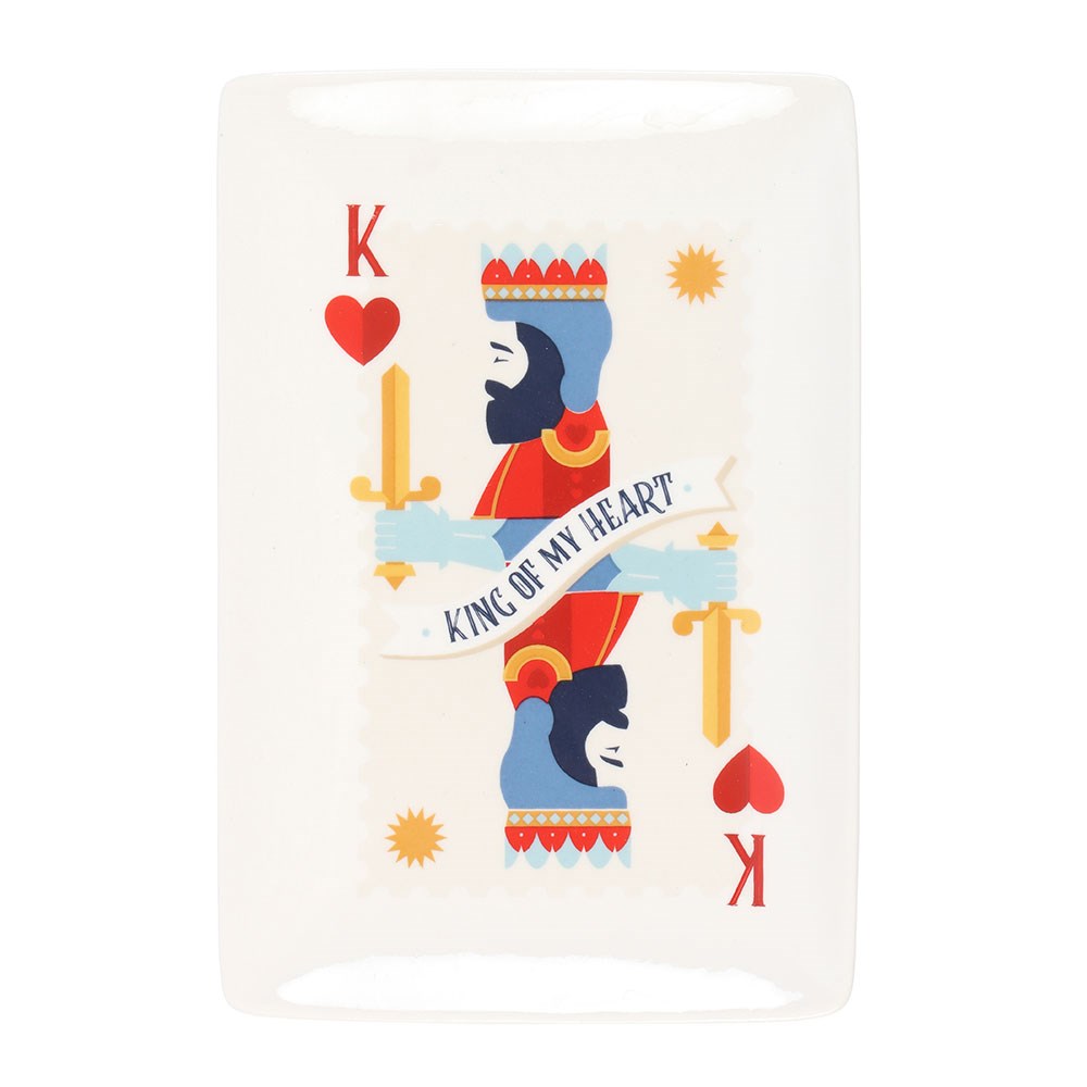 KING OF MY HEART CATCH ALL DISH