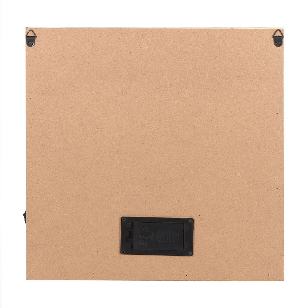 MIDNIGHT MOTH LIGHT UP CANVAS PLAQUE