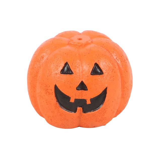 ORANGE PUMPKIN INCENSE STICK HOLDER