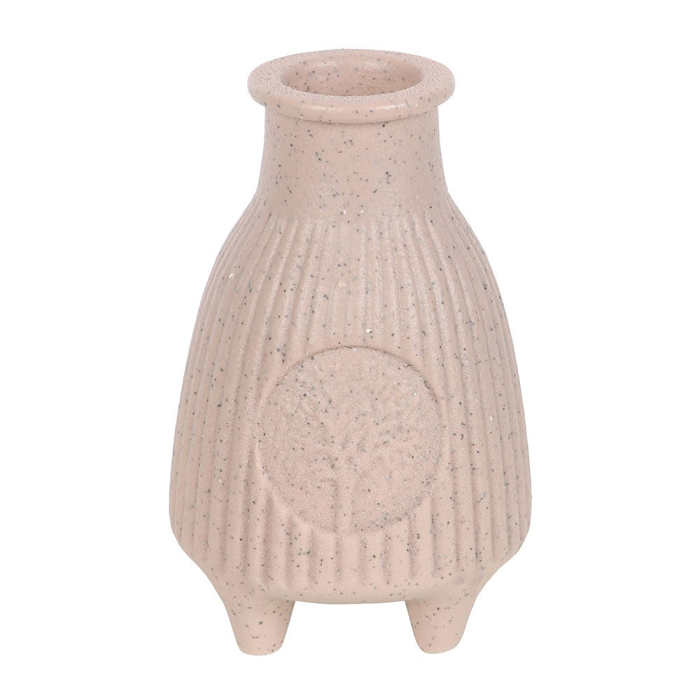 GREIGE RIBBED PALO SANTO BURNER