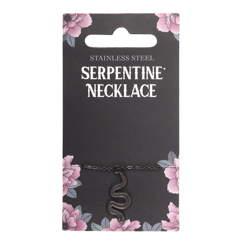 SNAKE PENDANT NECKLACE