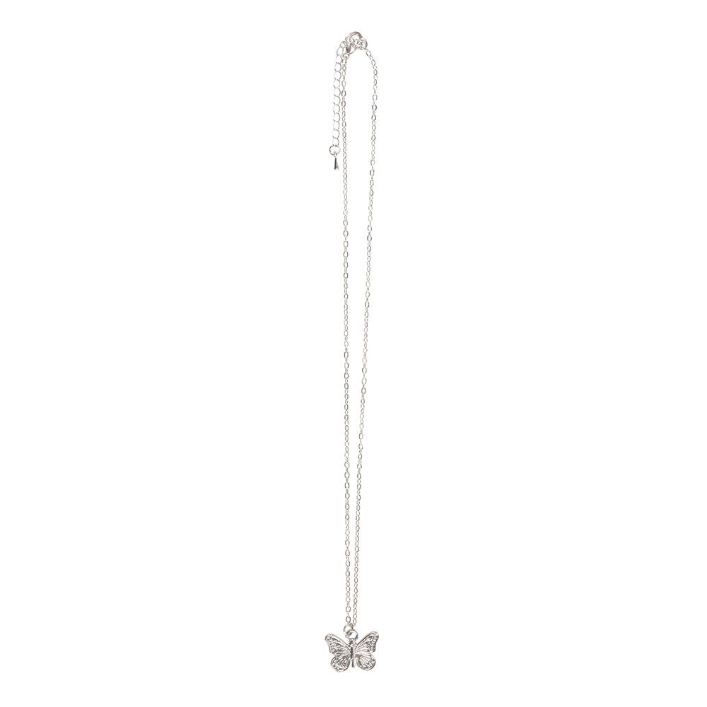 BUTTERFLY NECKLACE ON GREETING CARD