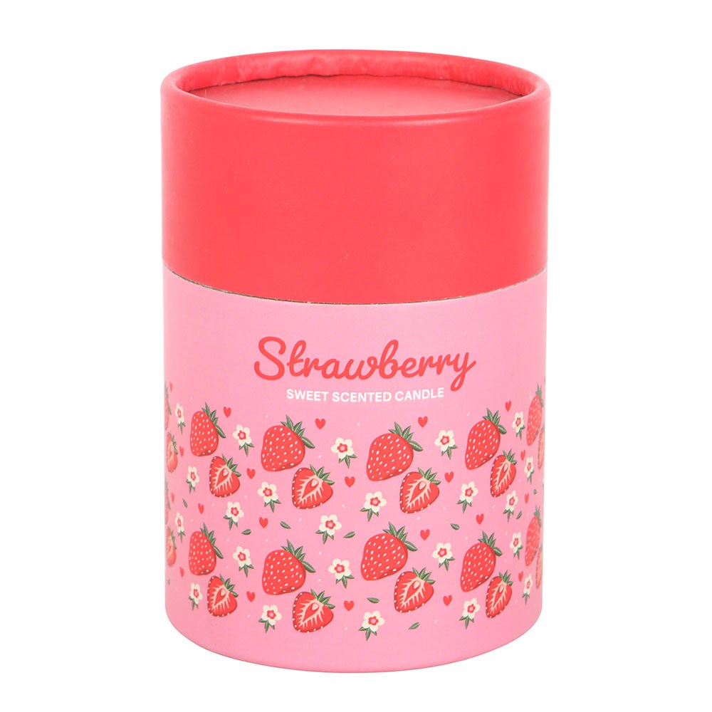 STRAWBERRY SCENTED CANDLE