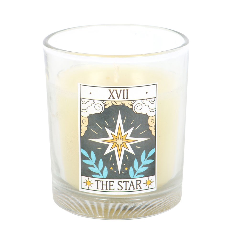 THE STAR VINTAGE TAROT BLUEBERRY CANDLE