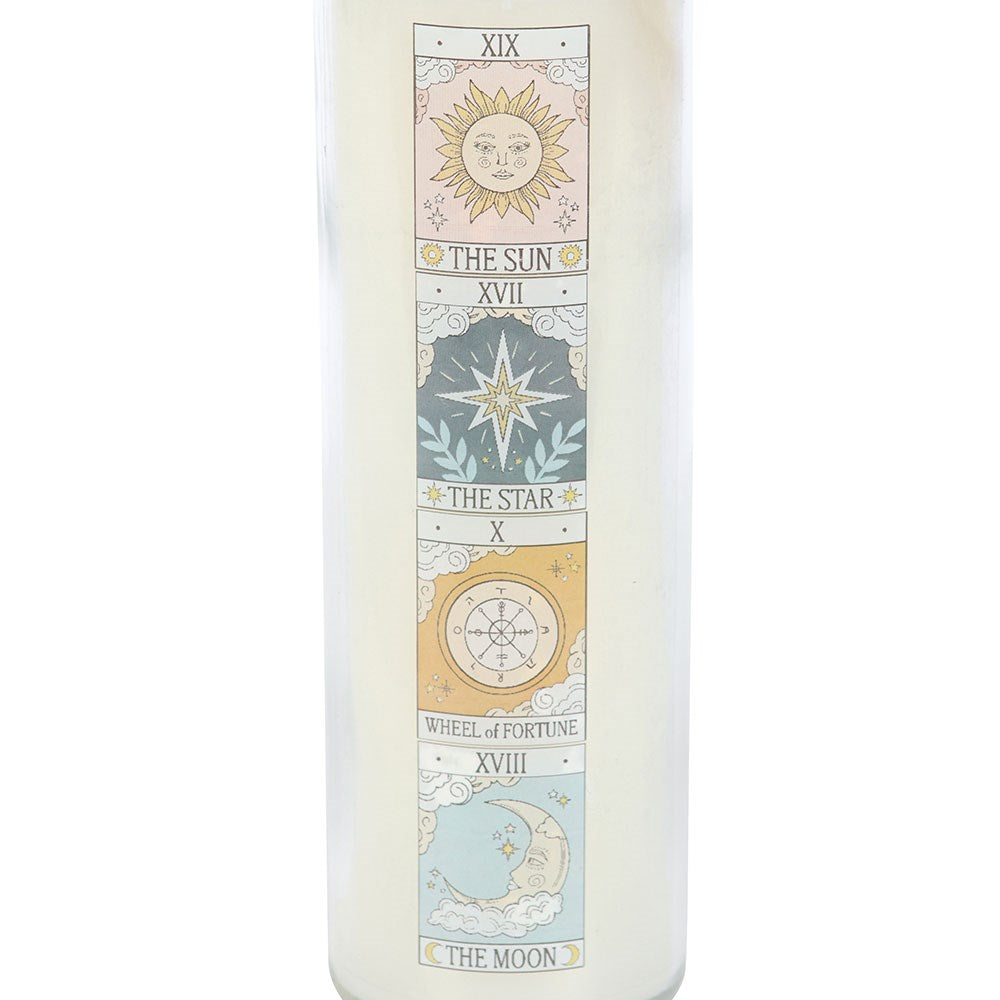 VINTAGE TAROT ROSE TUBE CANDLE