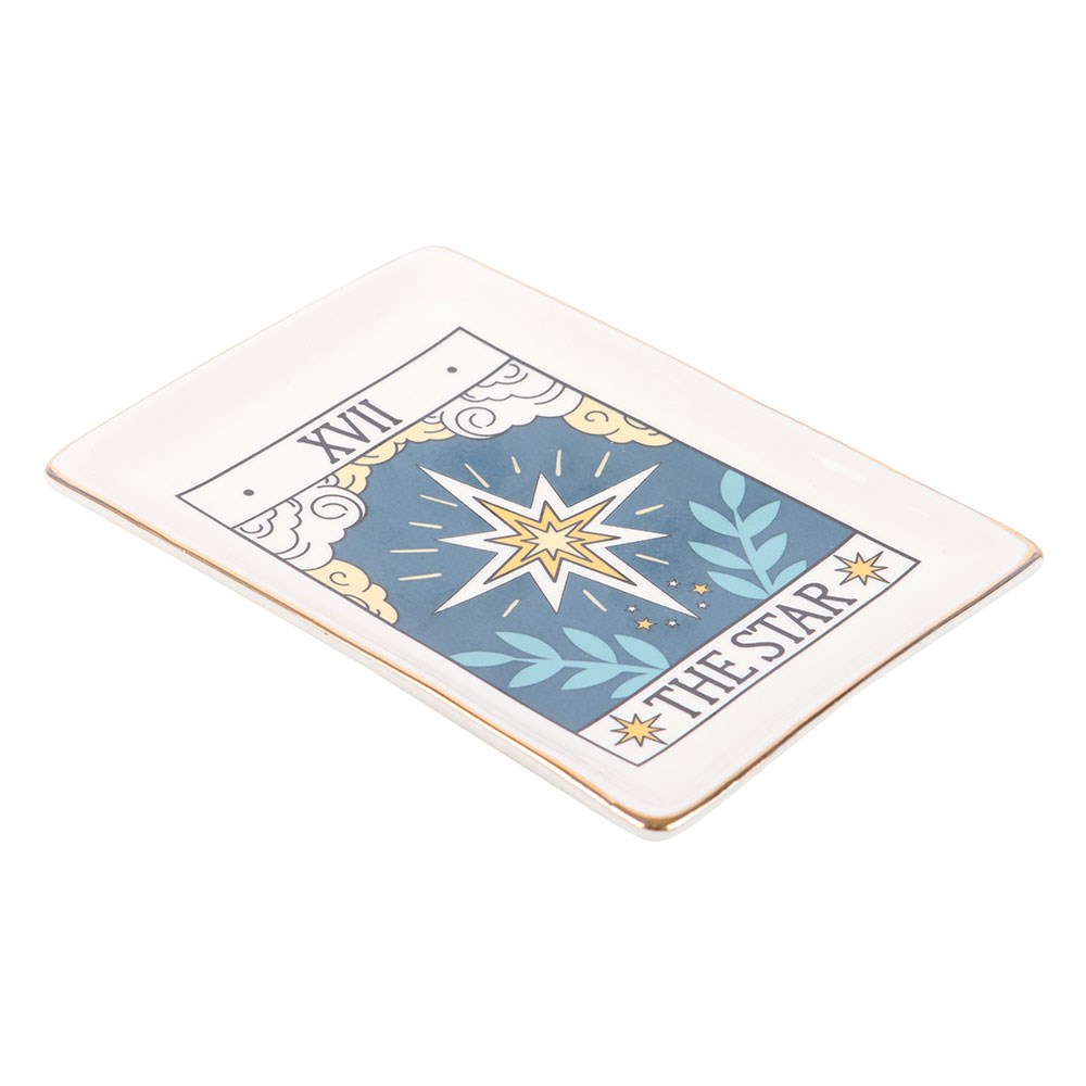THE STAR VINTAGE TAROT TRINKET DISH