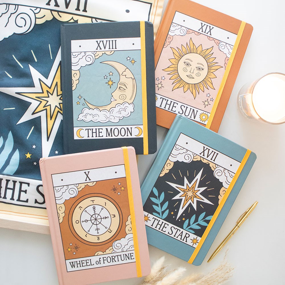 THE STAR VINTAGE TAROT A5 NOTEBOOK
