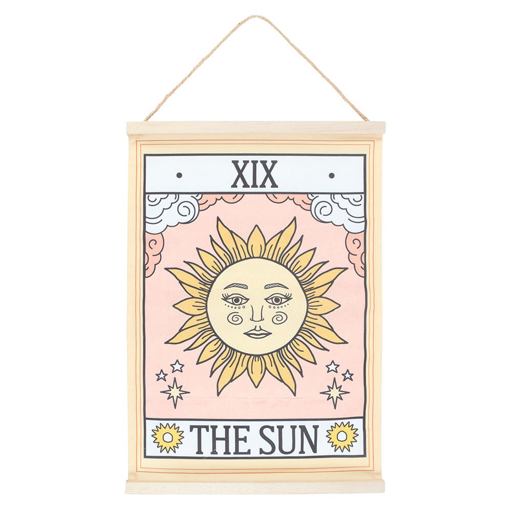 THE SUN VINTAGE TAROT WALL HANGING