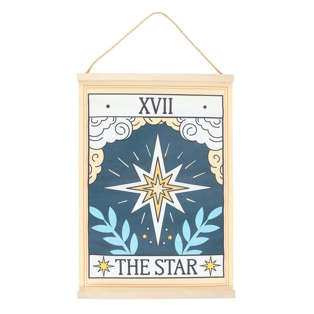 THE STAR VINTAGE TAROT WALL HANGING