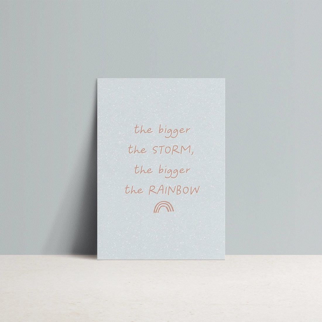 Set of 2 A5 Notebooks Rainbow Quote 100% Recycled