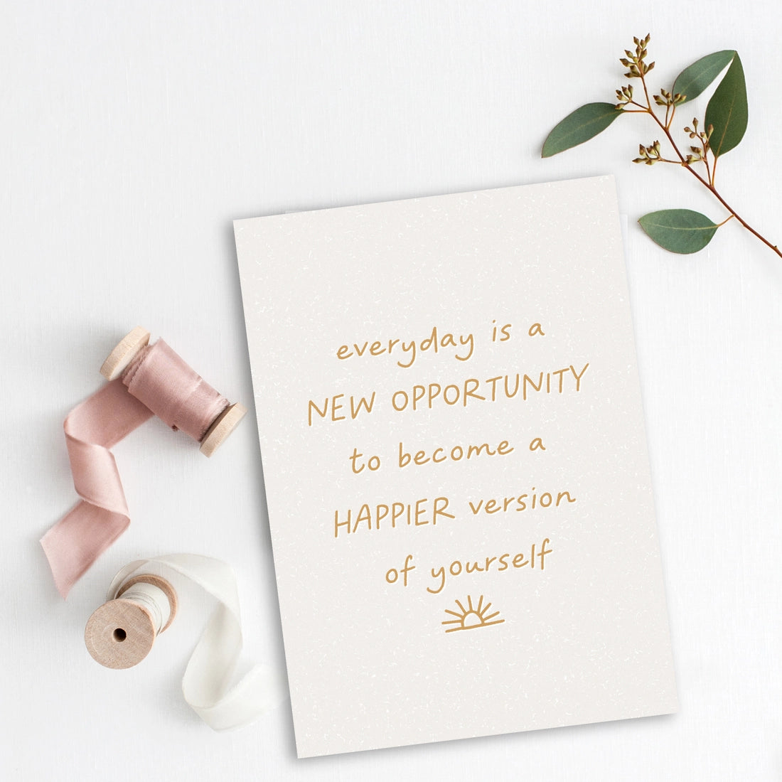 Happier Quote Journal 100% Recycled