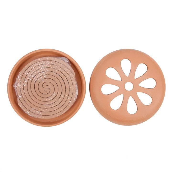 CITRONELLA TERRACOTTA INCENSE SET