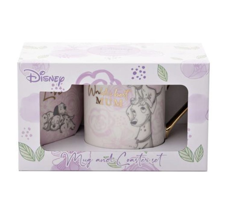DISNEY MUG & COASTER SET
